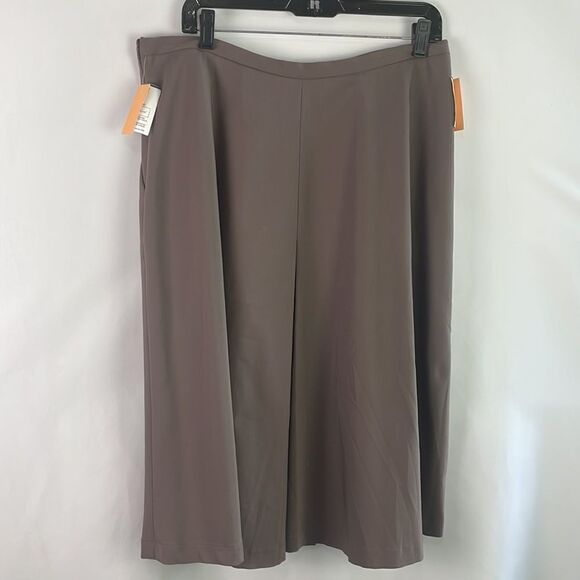 NWT Pamela Milano Tan Midi Skirt - Picture 4 of 6